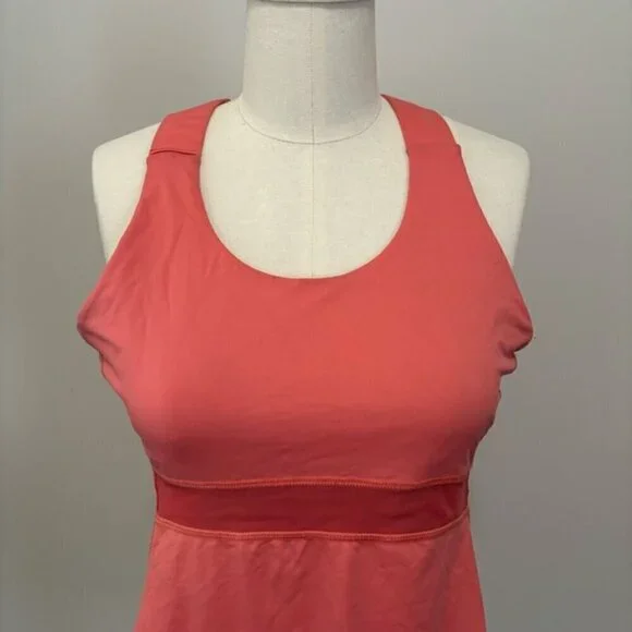 Lululemon Swift Tank Top Peach Pink Size 10 - Picture 7 of 15